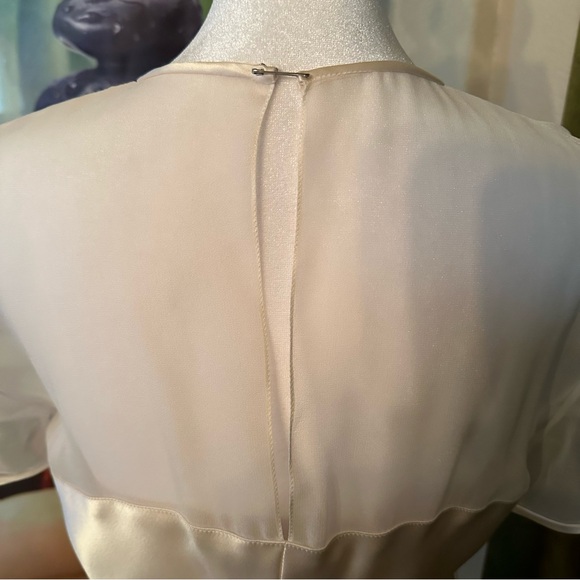 Geri Gerard Collection Silk Short Sleeve Blouse Too - Picture 8 of 9